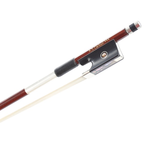 [AS-56-V4/4] Carbon and Pernambuco Violin Bow AS-56