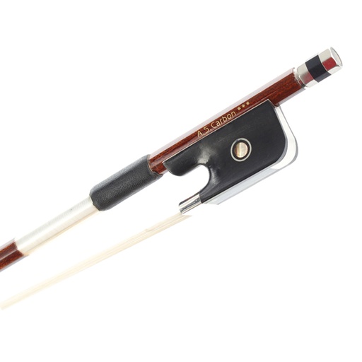 [AS-56-VA] Carbon and Pernambuco Viola Bow AS-56